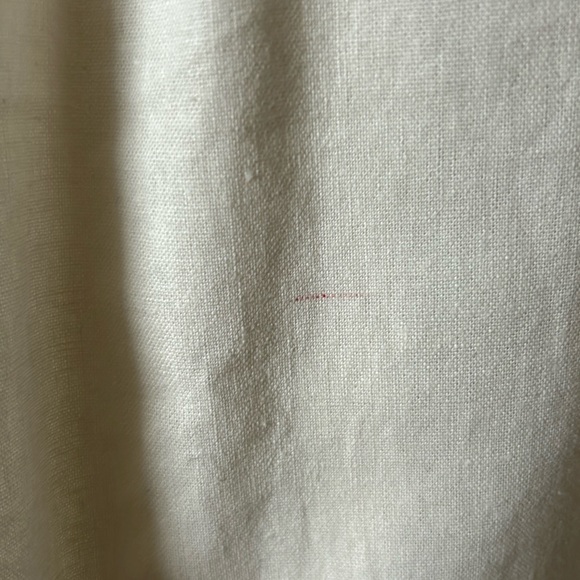 [sold] Lisa Says Gah Tammy Linen Smocked Top Dress in Oatmilk (Cream) - Small - Picture 6 of 11